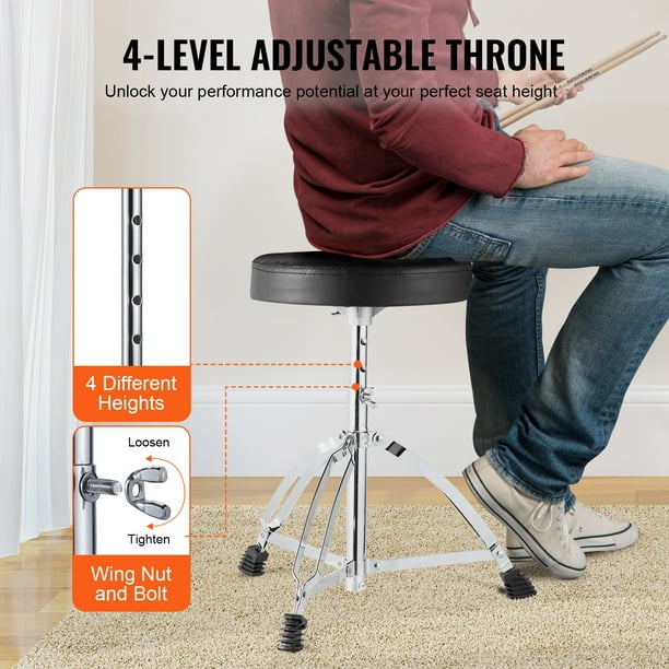 VEVOR Adult Drum Set, 5-Piece, 22 inches Complete Full Size Drum