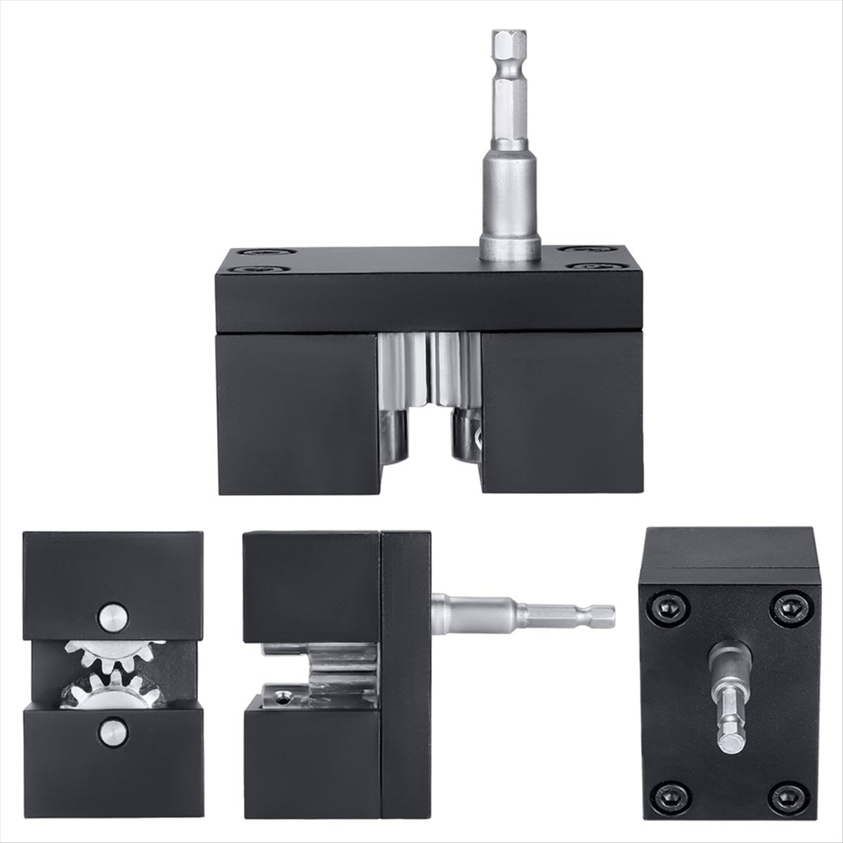 C5A2 Impact Power Assisted Crimper-High Speed Electric Metal Duct Crimping Tool for Air Conditioner Installation Repair