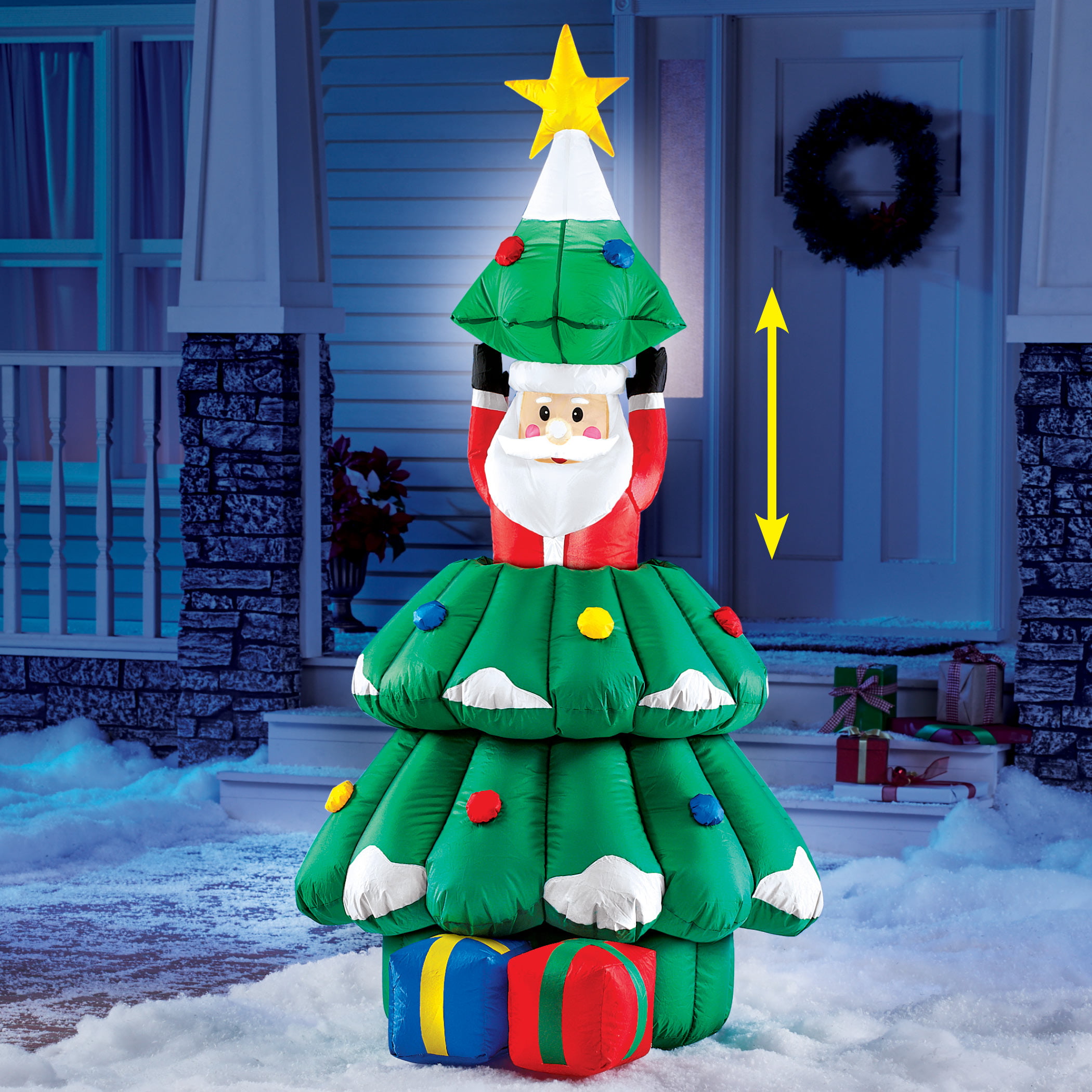 Inflatable Outdoor Christmas Decorations for Simple Design