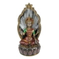 thumbnail image 2 of Ebros Vastu Hindu Goddess Lakshmi On Throne Colorful Fiber Optics Light Figurine, 2 of 6