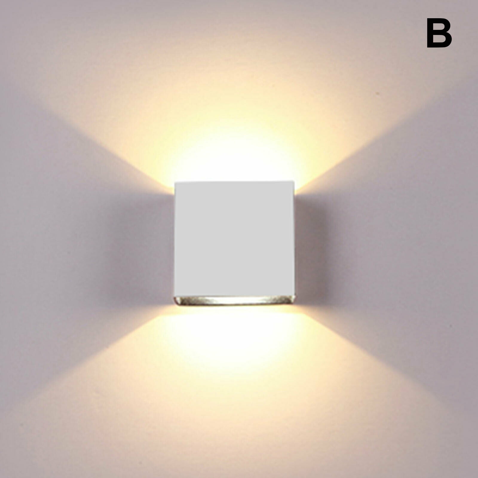 6W Aluminum Led Wall Light Sconce Up Down Lamp Bedroom Fixture Indoor Modern 