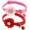 Pink+Red, variant on Miaocao Puppy Collar with Bell and Flower, 2 Pack XS Dog Collars with Bell and Floral Girl Cute for XXS XS Extra Small Female Dogs Cats Tiny Pets Little Kitten Yorkie Chihuahua Pink Purple