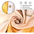 thumbnail image 4 of Sunflower Shower Curtain, Farmhouse Rustic Country Wooden Plank Yellow Bee Dragonfly Butterfly 3D Machine Washable Waterproof Fabric for Bathroom Decor Bathtub with Hooks 72x72, 4 of 6
