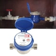 thumbnail image 3 of Copper Water Meter 15mm 1/2 Inch, Mechanical Water  Gauge, Clear Dial Reading, Arbitrary Rotation Counter, Suitable for Measuring Water  with Vacuum Packaging, for Household and, 3 of 7