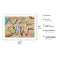 thumbnail image 2 of Love to Surf - Surfboard Art - From an Original Color Painting by Scott Westmoreland - Bamboo Fine Art 290gsm Paper Print (Unframed) 24x32in, 2 of 4