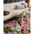thumbnail image 4 of Loloi Botanical Black / Multi 2'-5" x 11'-2" Area Rug, 4 of 8