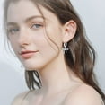 thumbnail image 5 of Boucle d'Oreille Nœud Papillon Boucles d'Oreilles Tempérament Bijoux Suspendus, 5 of 5
