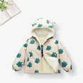 thumbnail image 5 of Cowsor Kids Boy's Girl's Sherpa Fleece Lined Jacket Spring Fall Winter Zip up Sweatshirt Hoodie, 5 of 7