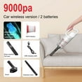 thumbnail image 4 of Hiroekza Portable Stick Vacuum Cleaner- 2 in 1 Mop/vacuum Household Vehicle-Mounted Wireless Vacuum Cleaner Large Suction Vacuum Cleaner Handheld Vacuum Cleaner, 4 of 9