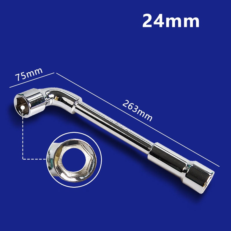 DoubleHead Heavy Duty Wrench Metric L Shaped Angled Hex Socket Wrench