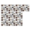 thumbnail image 2 of WHEANG Wall Decor 10pc Peel And Stick Ceramic Tile Paste 3D Lattice Crystal Ceramic Tile Paste DIY Waterproof Self Adhesive Wall Sticker, 2 of 4
