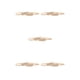 thumbnail image 1 of Banda de Cintura de Moda Qarigey Correas Estrechas Hojas de Metal Multicolor Oro, 1 of 6