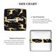 thumbnail image 5 of Balery Christmas Gold Deers Porta Pañuelos de Cuero con Estampado – Funda Moderna Cuadrada para Caja de Pañuelos, Dispensador 5x5x5'', 5 of 7