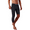 Black-R, variant on 3/4 One Leg Tights Basketball Capri Compression Training Pants Athletic Gym Base Layer Single Leg Tights