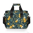 thumbnail image 7 of FORMRS Insulated Cooler Bag 24 Cans Capacity Soft Leakproof Lunch Box with Side Pockets, Blue Lemons, 7 of 7