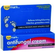 sunmark Tolnaftate Antifungal Cream, 0.5 oz. Tube, 1 Count