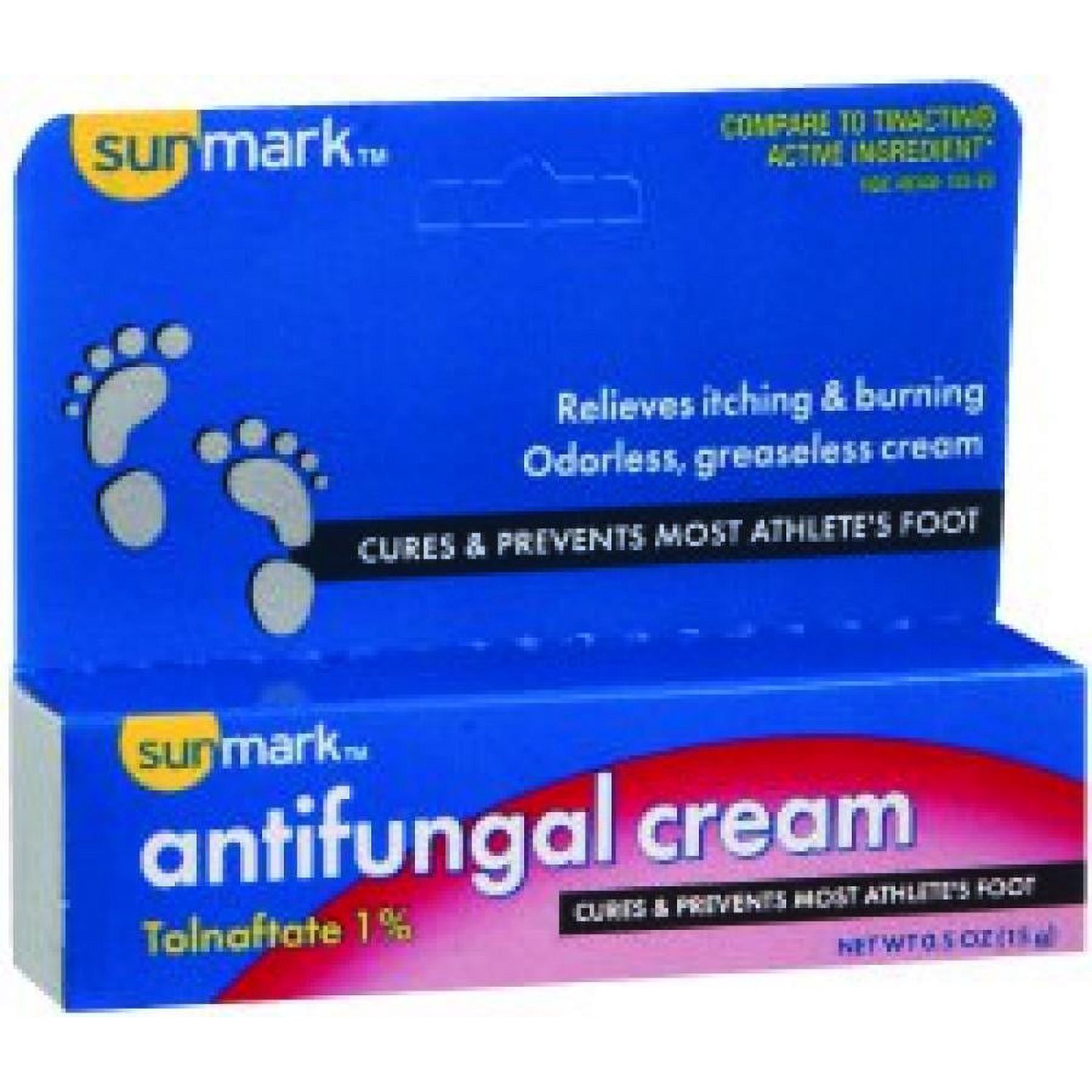 sunmark Tolnaftate Antifungal Cream, 0.5 oz. Tube, 1 Count