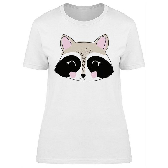 Another Pretty Raccoon T-Shirt Women -Image by Shutterstock, Female Large