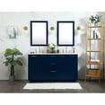 thumbnail image 6 of 60 inch double bathroom vanity in blue, 6 of 8