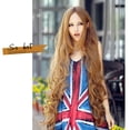 thumbnail image 3 of Fiudx Ofertas Flash Del Día Solo En Línea Peluca Sintética De Moda De Pelo Largo Y Rizado Natural Para Fiesta De Niña De 100Cm, 3 of 4