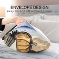 thumbnail image 4 of Yayeee Pillowcase Queen Size Set of 2 Satin Wrinkle Resistant Pillow Case, Brown Halloween Cat, 4 of 7