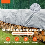 VEVOR Tarp 16 x 20 ft 10Mil Heavy Duty Waterproof Plastic Poly Tear UV Resistant