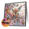 thumbnail image 2 of Kit Con Forma Especial Parcial 5D DIY Hada Las Flores 40x40cm, 2 of 8
