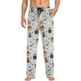thumbnail image 5 of Top-kevin Mens Pajama Pants Ghosts Halloween Boo Lounge Pajama Bottoms with Pockets, 5 of 13