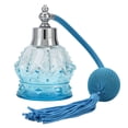 thumbnail image 3 of Botella de perfume de vidrio, botella de perfume recargable vacía de vidrio de 80 ml, rociador de bombilla vacía, rendimiento lleno de energía, 3 of 8