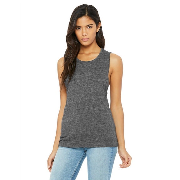 BELLA CANVAS Women's Flowy Scoop Muscle Tank