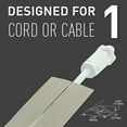C2G Wiremold Floor Cord Management Kit, Corduct, Cord Protector, Wire