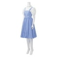 thumbnail image 2 of Light Blue Plaid Princess Dress - Cute Style Dress for Stage Performance, 2 of 6