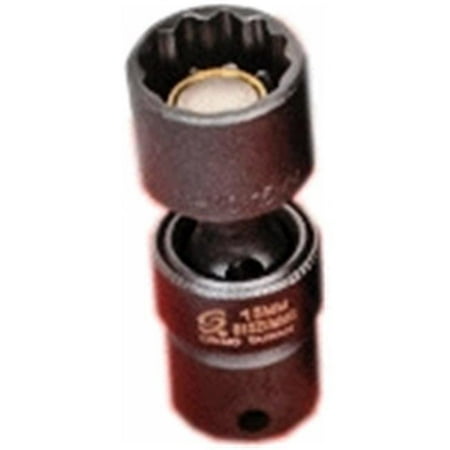 UPC: 0613364023433 | Sunex Tool .25 Inch Dr. 12 Pt. 11Mm Magnetic Universal Impact Socket