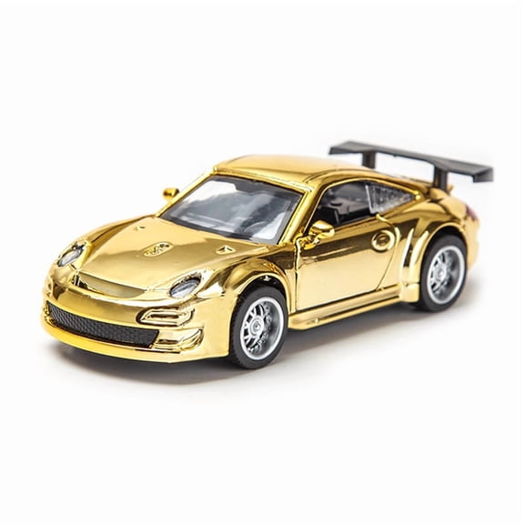 1:32 Electroplated Car Model Super Car Model Children Boy Diecast Toy Vehicle Decoration Die Cast Car Toy Children Gift