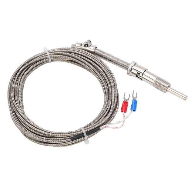 Thermocouple Sensor, Heatproof K Type Probe For Factory For Home 1 Meter,2 Meter,3 Meter,4 Meter,5 Meter