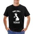 thumbnail image 7 of This Ain't Texas Charismatic Men's Cotton Short Sleeve HD Print Tee for Casual T-Shirt Crew Neck Top Black M, 7 of 7