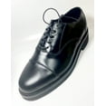 thumbnail image 3 of I&R Classic Comfort Men's Cap Toe Leather Shoes 809-011807, Black - Size 5D, 3 of 5