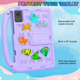 thumbnail image 6 of Case for Lenovo idea Tab Plus 12.1" 2025 Model (TB-361FU) Letter Pattern Portable Kids Shockproof Cover With Stand and Shoulder Strap, 6 of 8