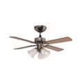 thumbnail image 1 of Ventilador Decorativo Oporto Laiting Oporto4-Chocolate Iluminación Luz Vic Innovador, 1 of 2