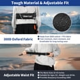 thumbnail image 3 of Koorium Manual Inflatable Belt Pack for Adults, Low Profile Swim Vest with CO2 Cartridge & Emergency Whistle, Lightweight PFD for Kayaking, Fishing, Boating, 3 of 8