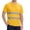 Yellow, variant on TOMVIGX Men Reflective Quick Dry T Shirt Night Running Cycling High Visibility Safety Workwear Black L