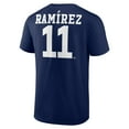 thumbnail image 3 of Men's Jose Ramirez Navy Cleveland Guardians Player Icon Name & Number T-Shirt, 3 of 3