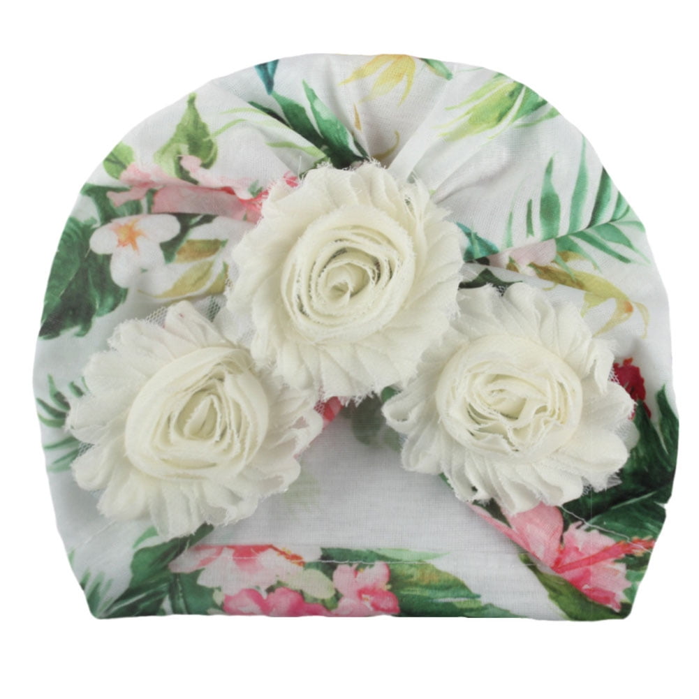floral baby head wraps