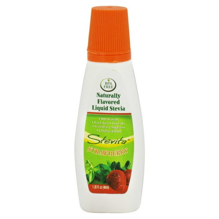 Stevita - Naturally Flavored Liquid Stevia Strawberry - 1.35