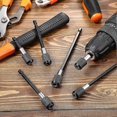 thumbnail image 2 of 12 Pieces Drill Extension Bit Holder Bit Extension Driver Extender Quick Release Extension Bit, Ext, 2 of 5
