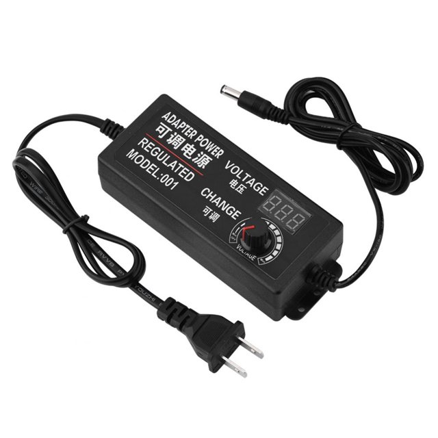 Cergrey AC/DC Adjustable Power Adapter 9-24V/3-12V/4-24V Anti-interference Power Adapter Supply, Adjustable Adapter, Power Adapter