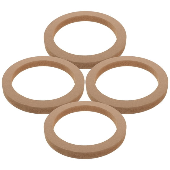 2 Pairs Car Audio Modification Car Speakers 6.5 Speaker Spacer Ring Car Speaker Spacer 6.5 Speaker Spacer Rings 6.5