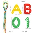 thumbnail image 4 of QJUHUNG Learning Alphabet Recognition Toy  Wooden Puzzle Toy  Educational Gift For Birthday  Christmas  Thanksgiving, 4 of 5