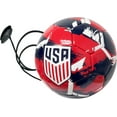 thumbnail image 3 of Icon Sports US Soccer Training Ball, Size 4, Red/White/Blue, PVC, Cord, 3 of 4