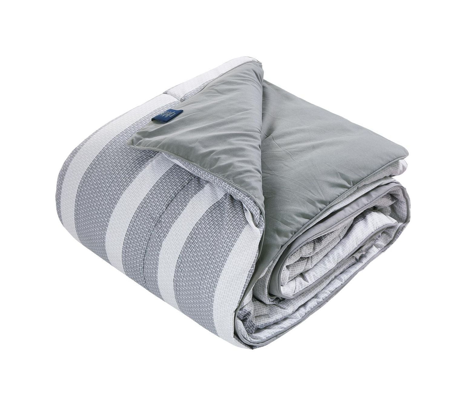 Chaps Solid Silky Soft Flannel Fleece Regular Blanket Grey King